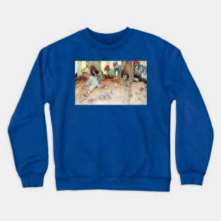 Nibs Runs Away From the Pirates - Mabel Lucie Attwell for Peter Pan and Wendy Crewneck Sweatshirt